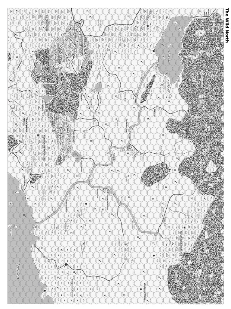 Map of The Wild North | PDF