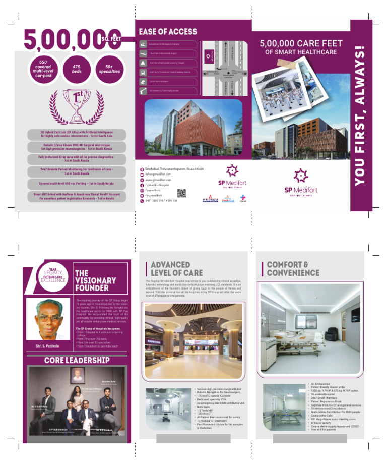 SP Medifort Hospital Overview and Features | PDF | Hospital | Intensive ...