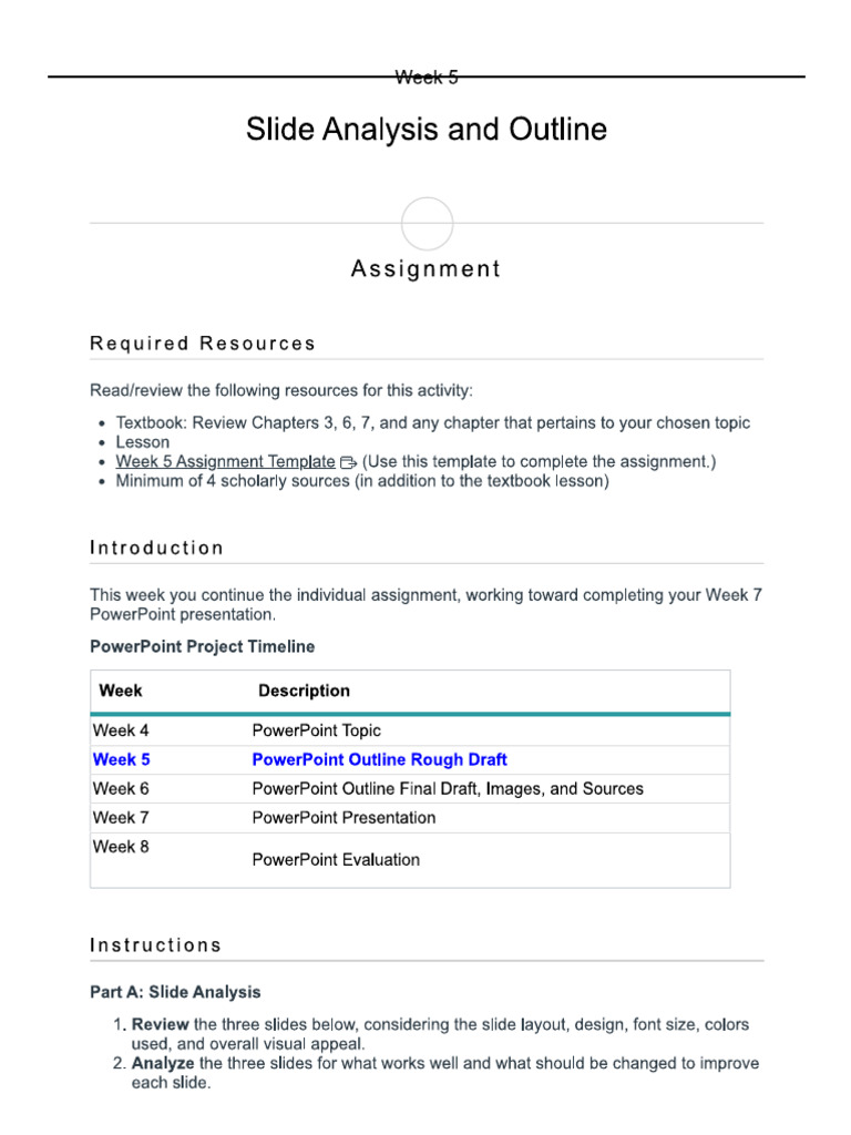 Assignment Week 5 | PDF
