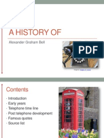 A History of Alexander Graham Bell