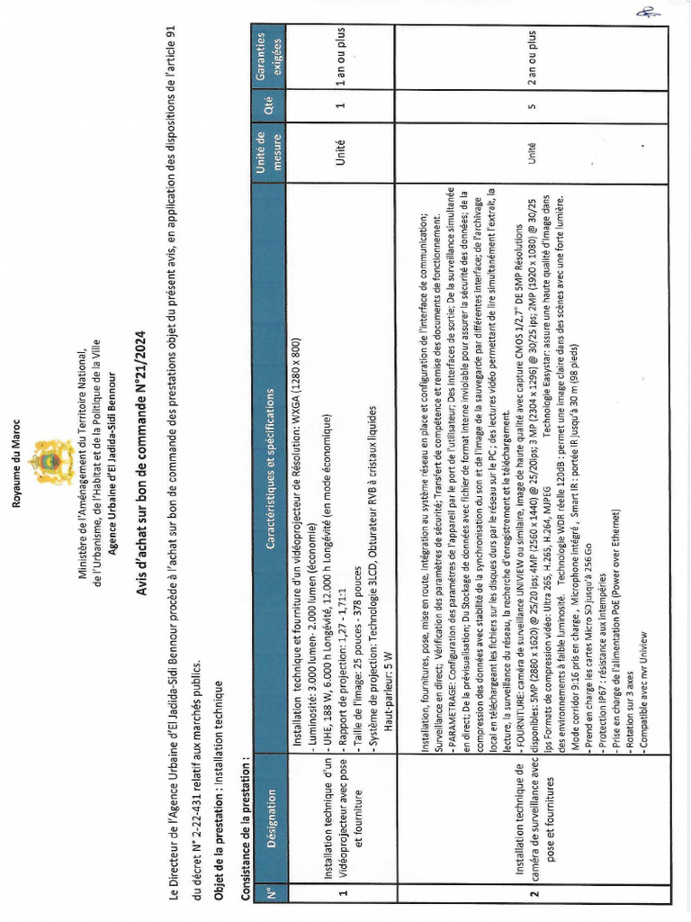 Avis N-21-2024 | PDF