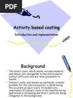 60303732 Activity Based Costing