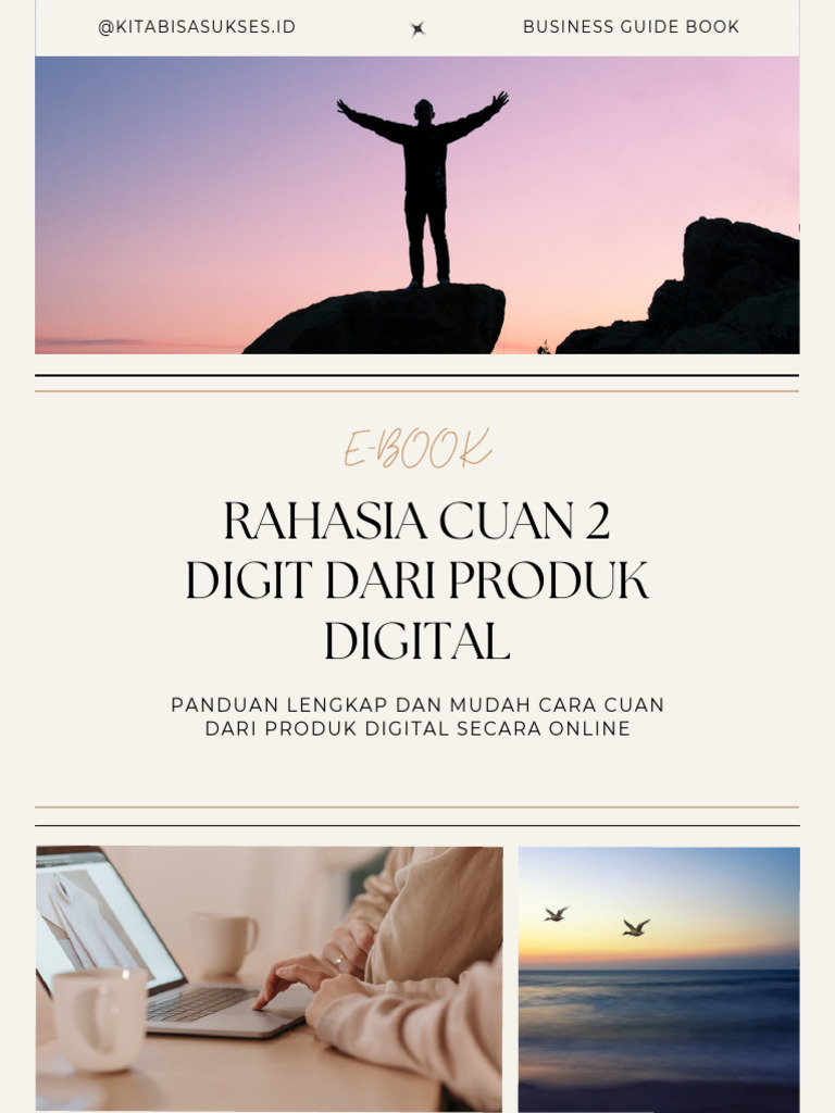 Ilustrasi Website Produk Digital Premium