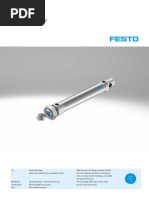 DNU/DNUL Standard Cylinders Overview | PDF | Piston | Cylinder (Engine)