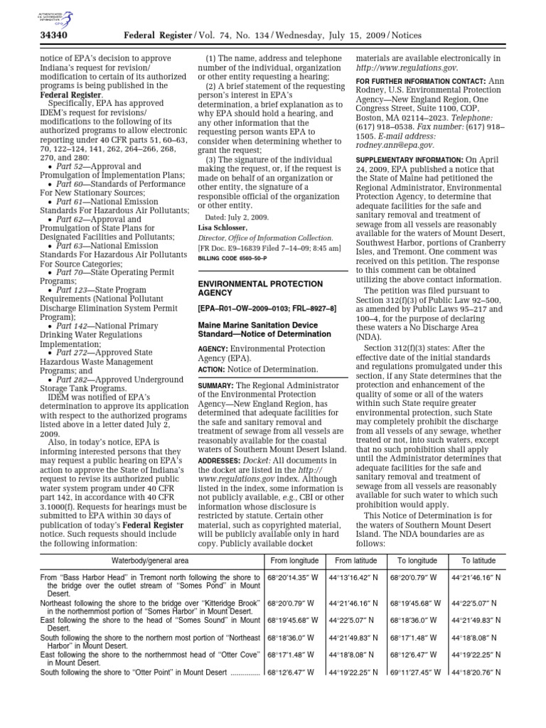 EPA Approves Indiana's Electronic Reporting | PDF | Pollution ...
