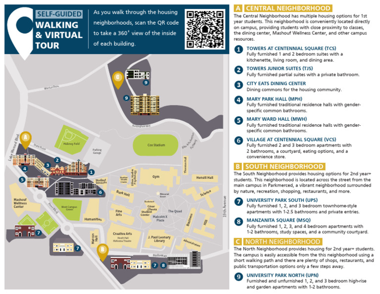 Self Guided Walking Tour Map Pdf Home Room
