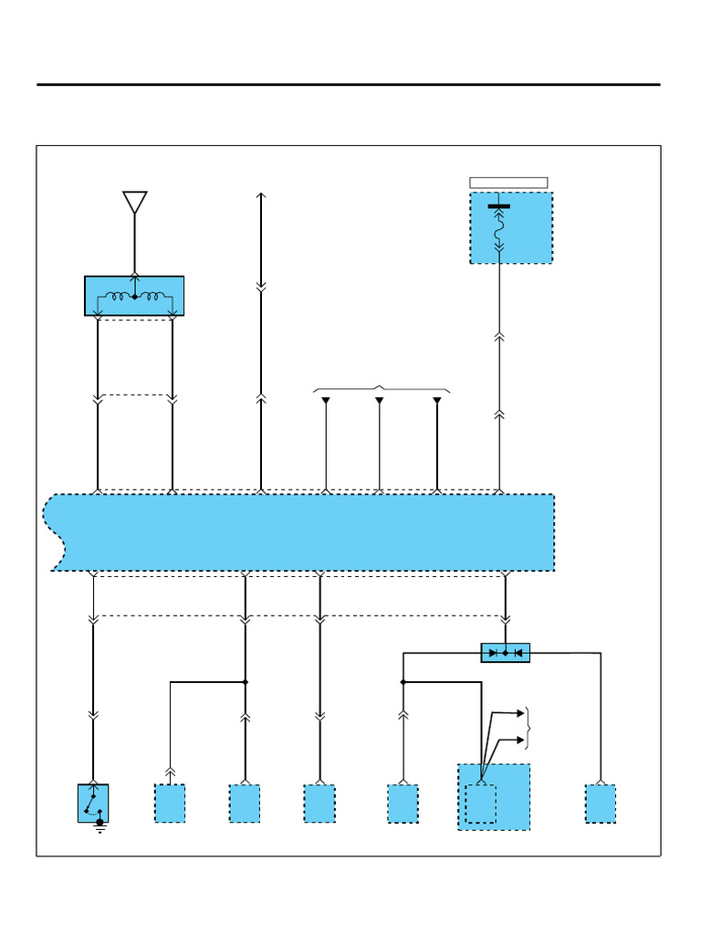 MFI Control System EOBD Diagram | PDF | Electronics | Components