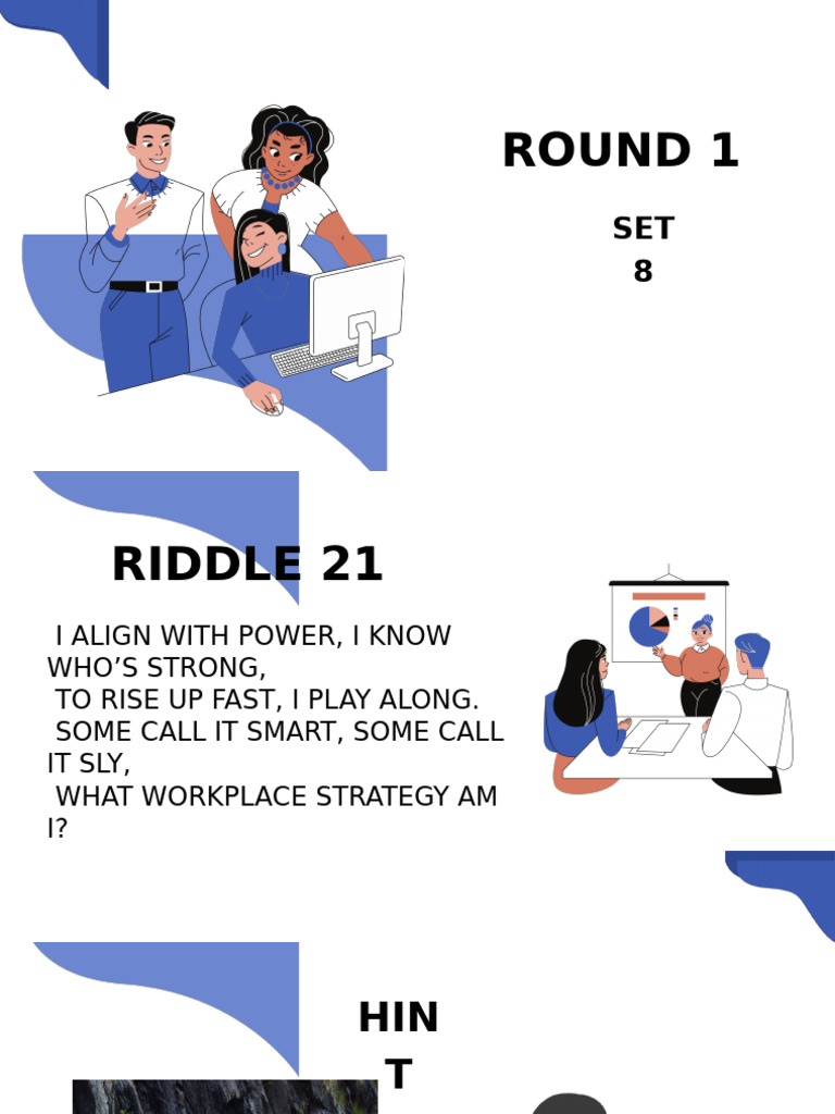 Workplace Strategy Riddles and Answers | PDF | Employee Retention ...