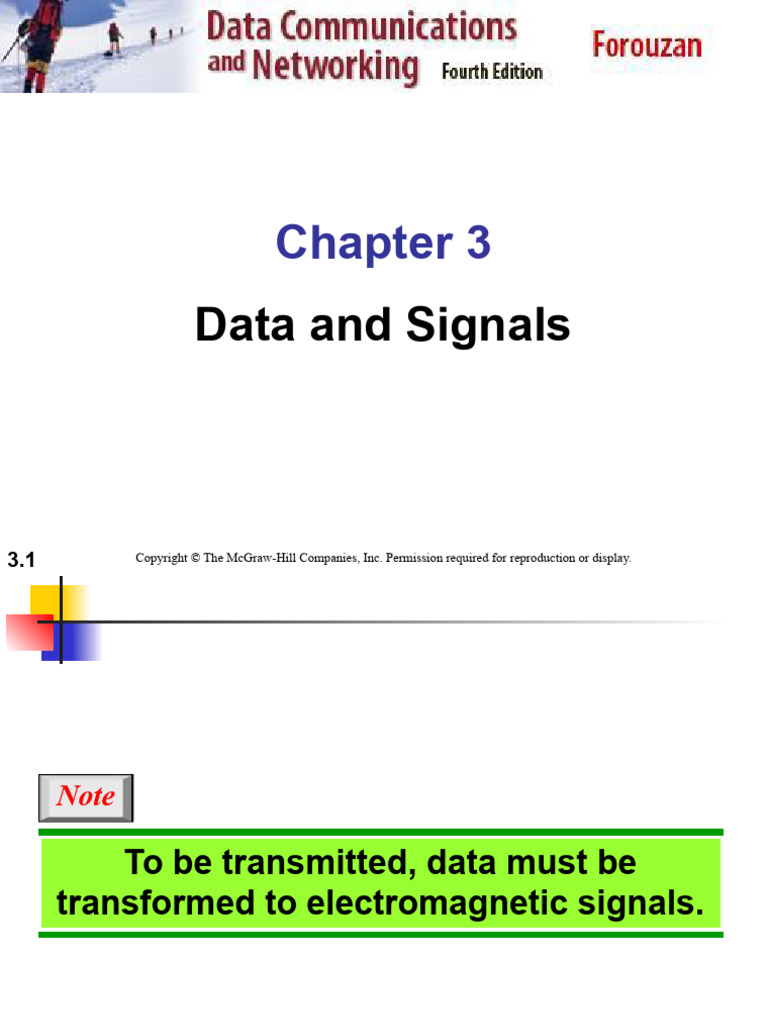 Analog vs Digital Data and Signals | PDF | Signal To Noise Ratio | Decibel