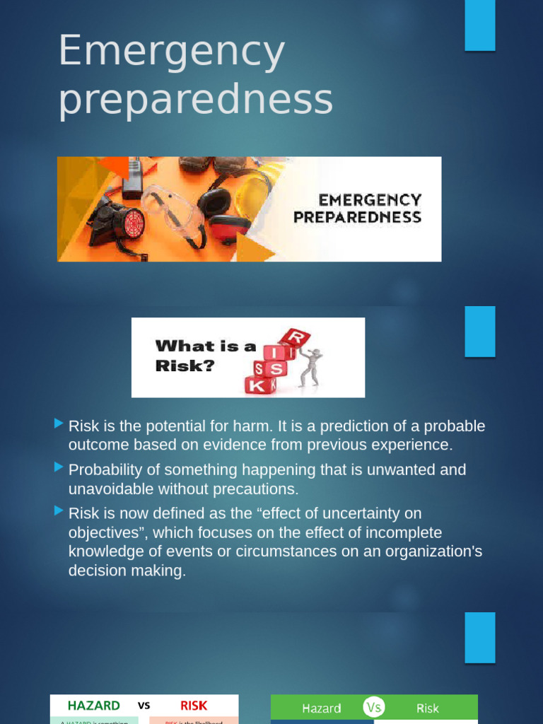 Emergency Preparedness And Response Guide Pdf Emergency Management