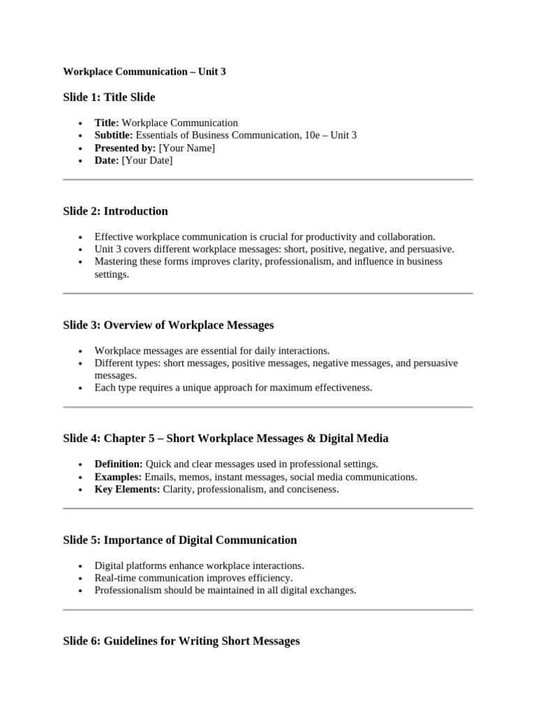 Mastering Workplace Communication Skills | PDF | Communication | Persuasion