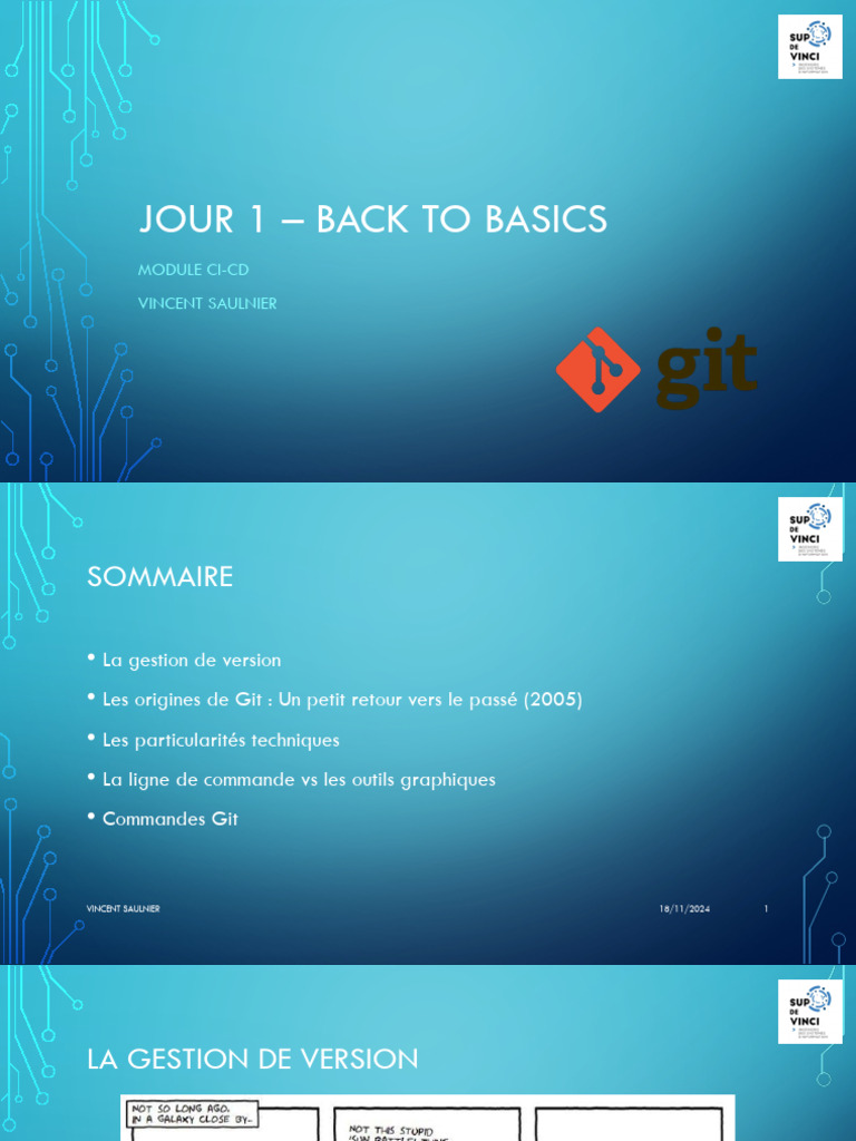 Introduction à Git et gestion de version | PDF | Gestion de versions ...
