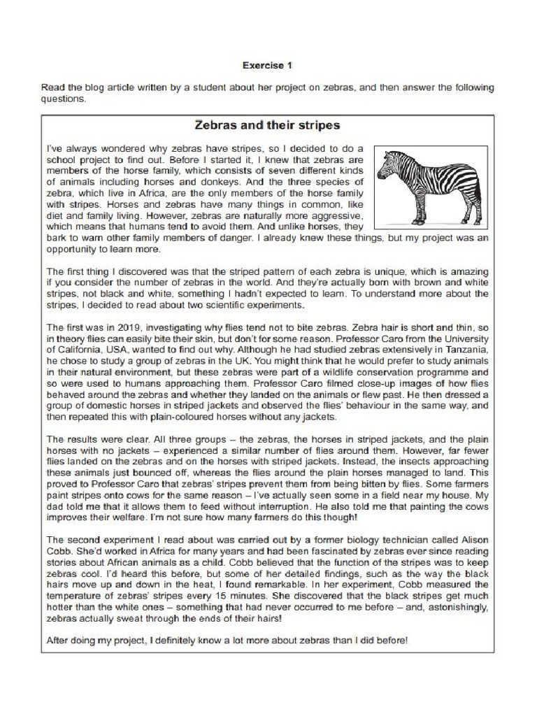 Reading Test | PDF