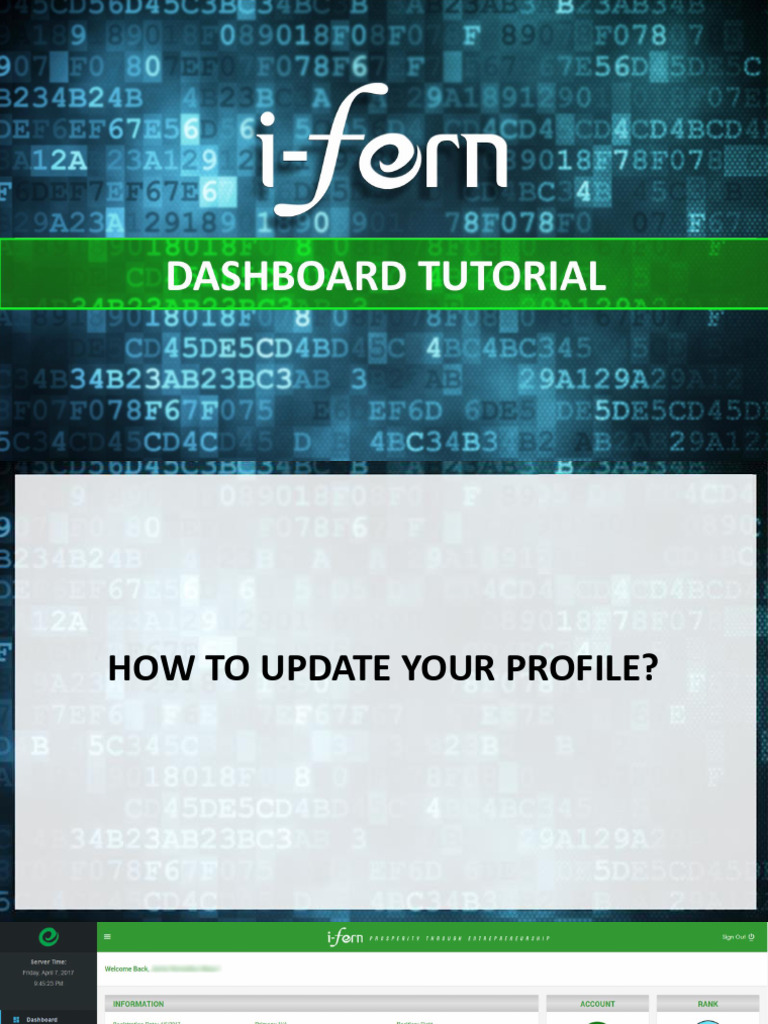 Update Your Profile Instructions | PDF