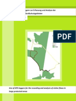Einsatz Von GPS-Loggern Zur Erfassung Und Analyse Der Besucherströme in Großschutzgebieten
