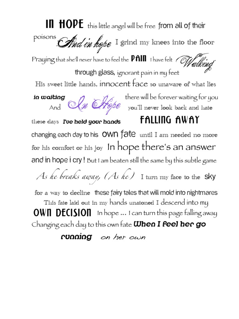 Hope for Lila's Freedom | PDF | Language Arts & Discipline | Self ...