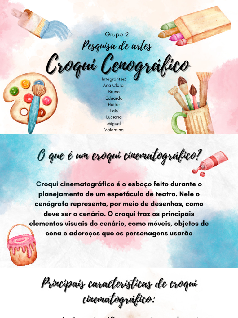 Croqui Cinematográfico | PDF