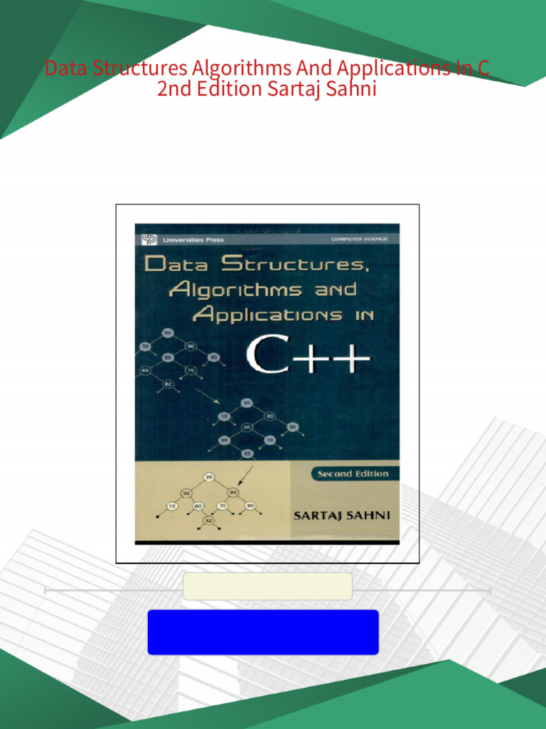 Data Structures Algorithms and Applications in C 2nd Edition Sartaj ...