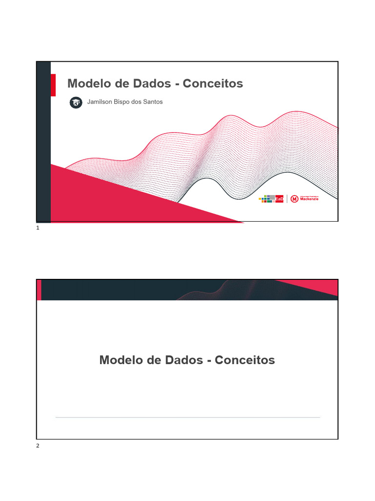 Conceitos de Modelo de Dados e MER | PDF | Modelo relacional | Informática