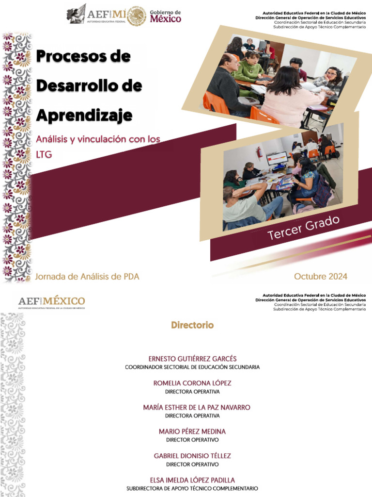 Analisis y Vinculacion LTG 3o | PDF
