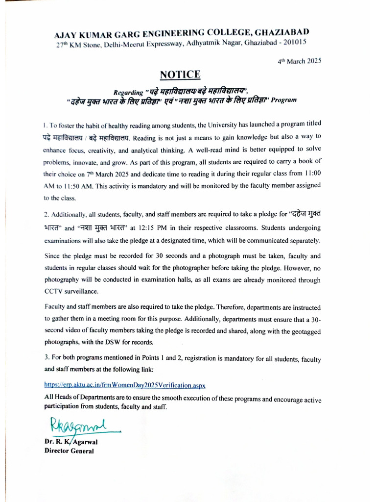 Pledge Notice | PDF