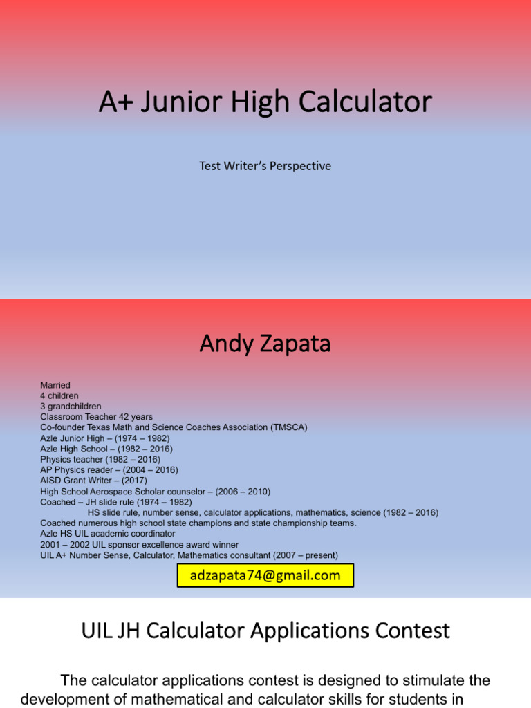 2022 A+ Junior High Calculator | PDF | Sphere | Area