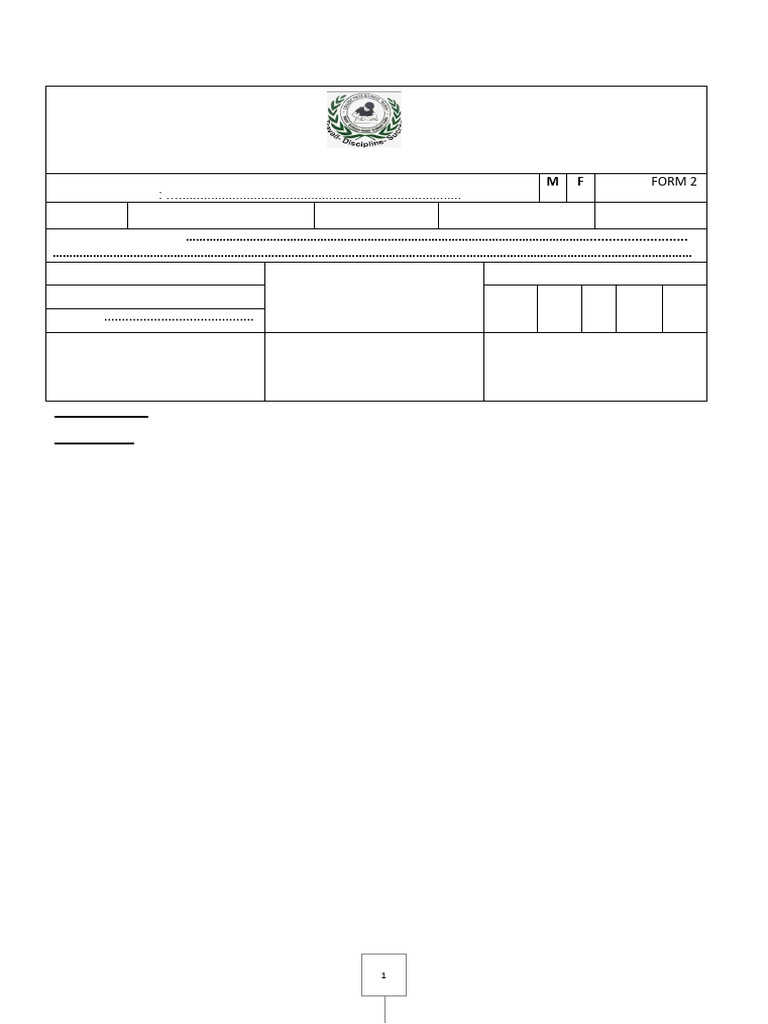 Form 2 Physics Evaluation Document | PDF | Speed | Metrology