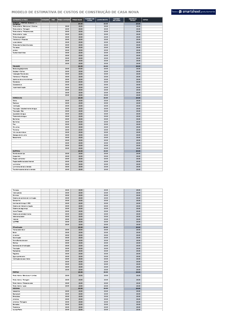 OKIC New Home Construction Cost Estimate 11114 - PT | PDF