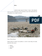 Effects of Water Pollution