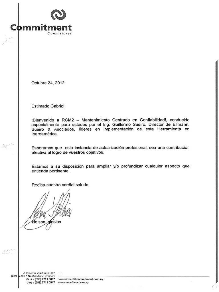 Lectura A Realizar para El Curso RCM2 | PDF
