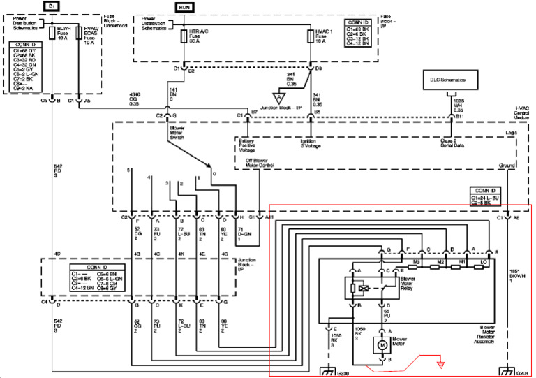 Blower Relay Diagram | PDF