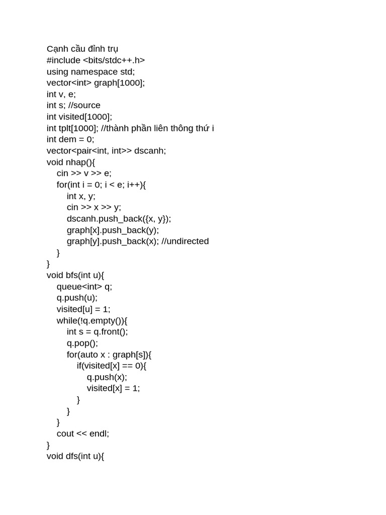 Graph Algorithms Implementation Guide | PDF | C++ | Graph Theory