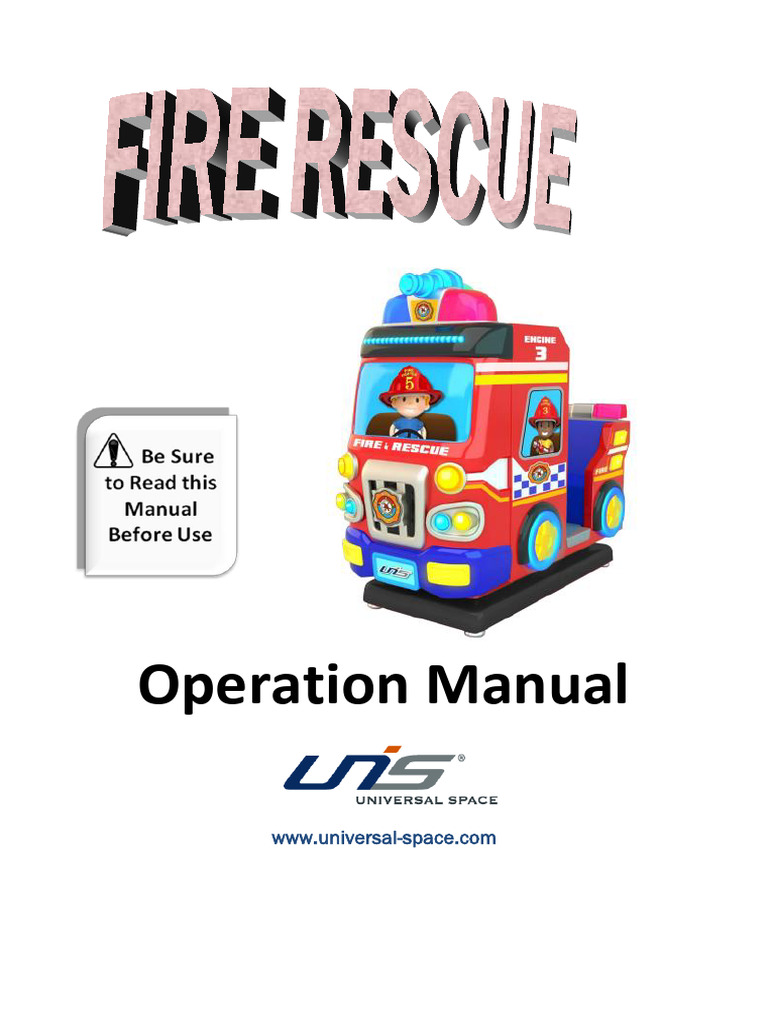 Fire Rescue Game Operation Manual | PDF | Ac Power Plugs And Sockets ...