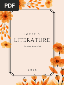 Booklet Literature IGCSE3 2025