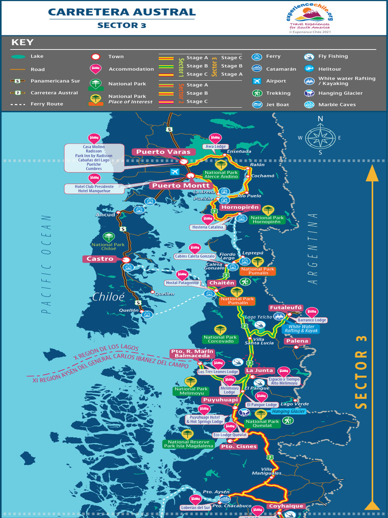 Carretera Austral Sector 3 Map | PDF