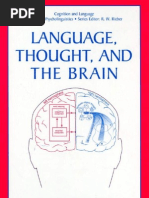 LANGUAGE, THOUGHT, AND THE BRAIN © Tatyana B. Glezerman and Victoria I. Balkoski