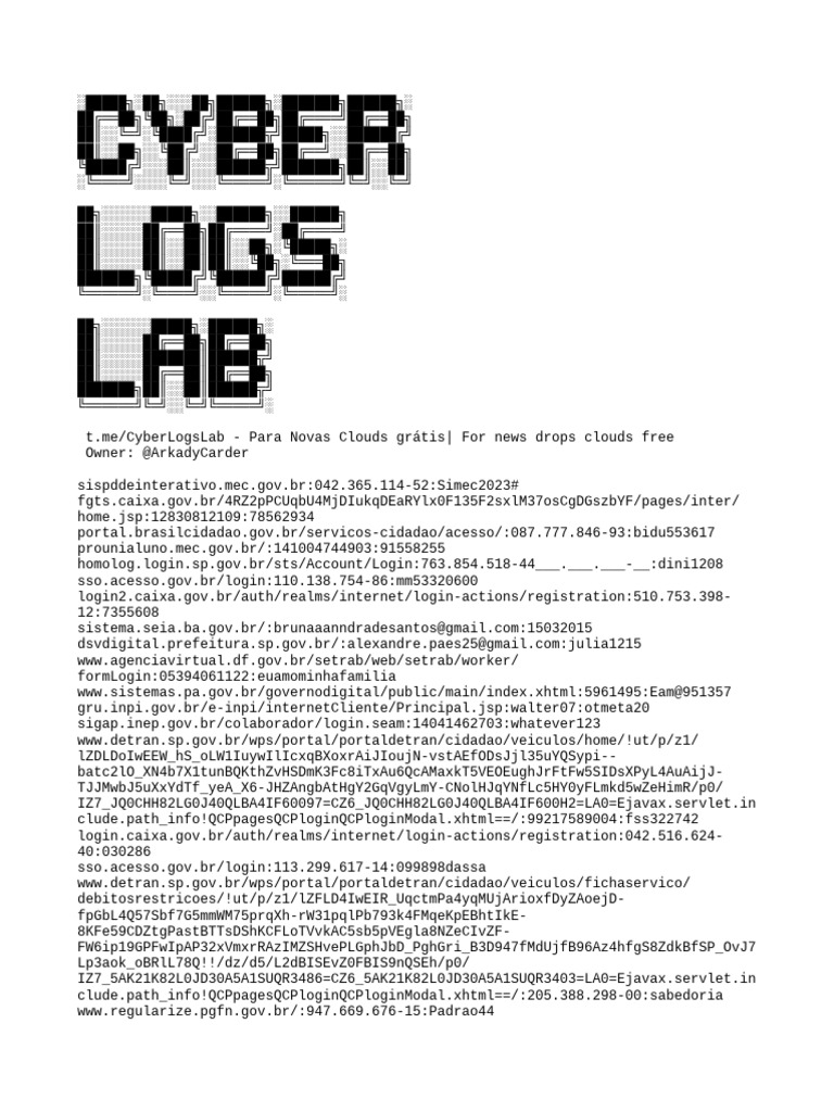 2024 Gov - BR @CyberLogsLab | PDF