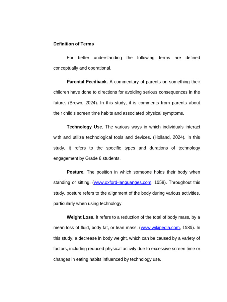 Key Terms in Technology and Health | PDF