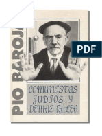 Comunistas judíos y demás ralea -Pío Baroja-