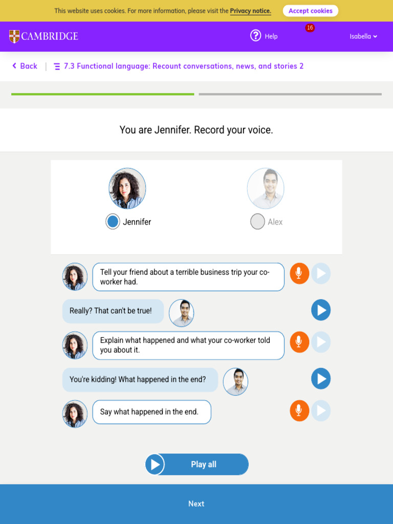 Recounting Conversations and Stories | PDF