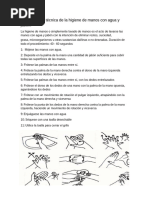 5 Momentos Clave del Lavado de Manos | PDF | Lavado de manos | Higiene