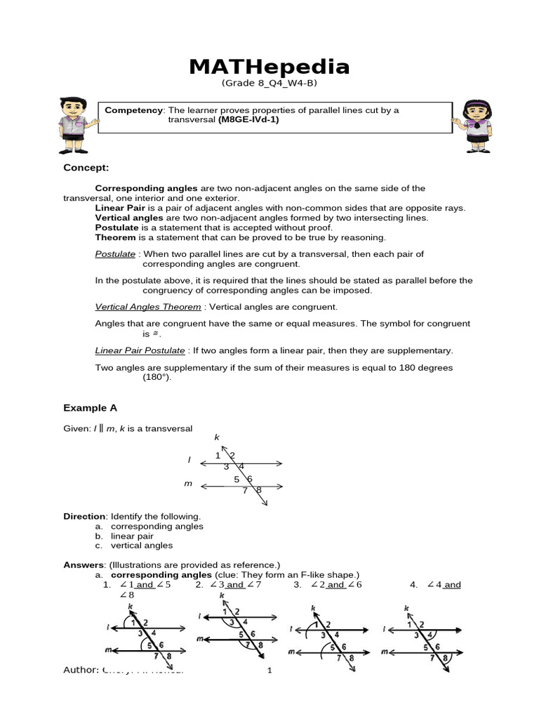 Understanding Angles and Postulates | PDF | Angle | Mathematics