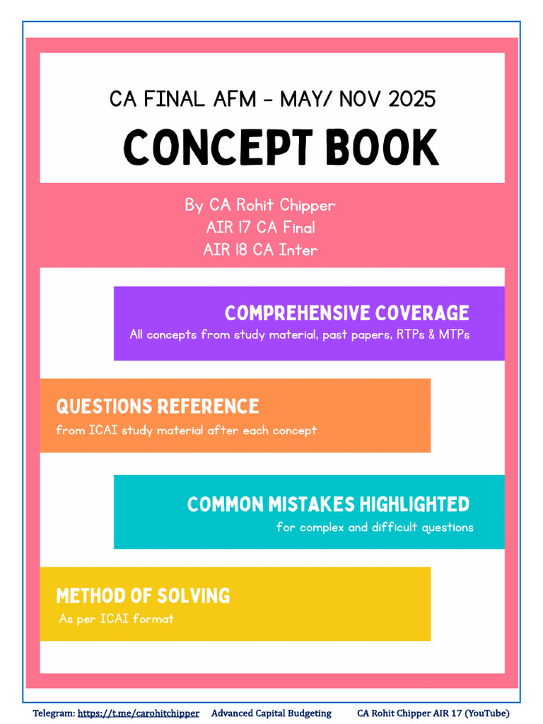 Advanced Capital Budgeting Techniques | PDF | Net Present Value ...