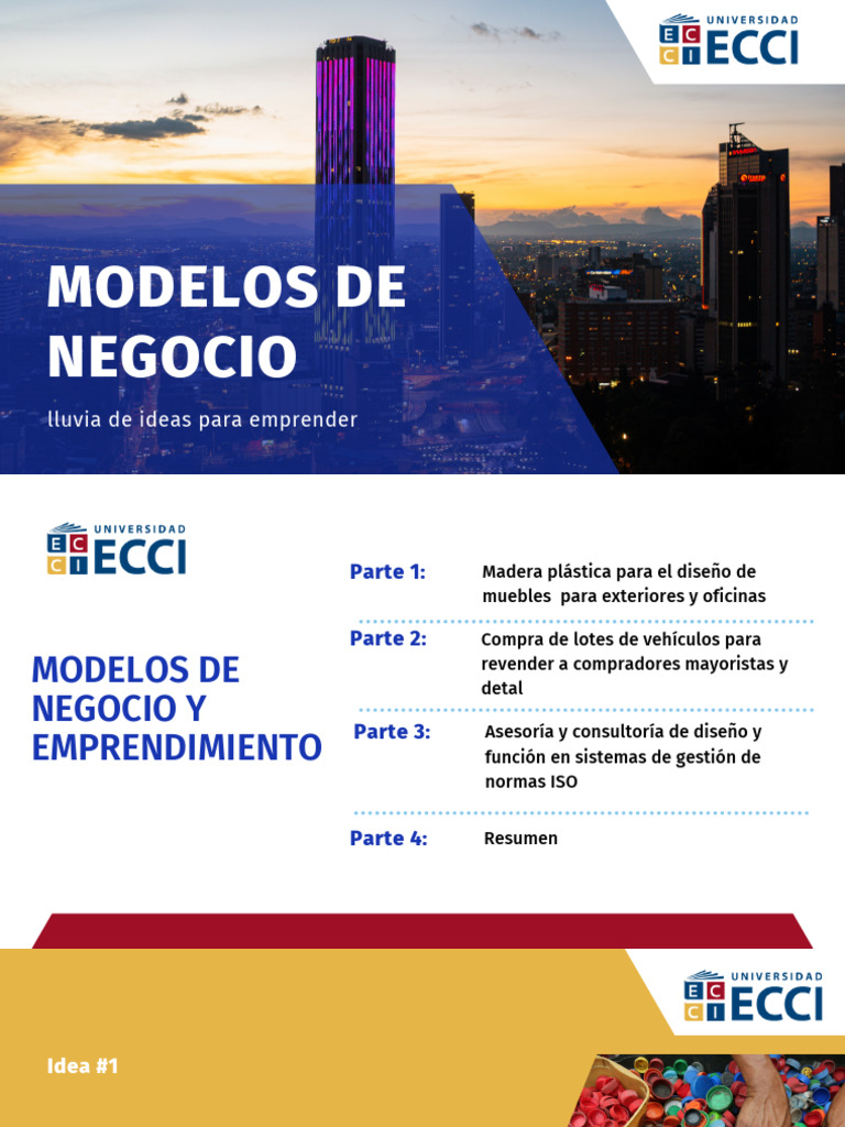 Modelos de Negocio y Emprendimiento | PDF | El plastico | Subasta