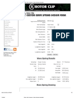 Rotor Clip Company - Wave Spring Calculator