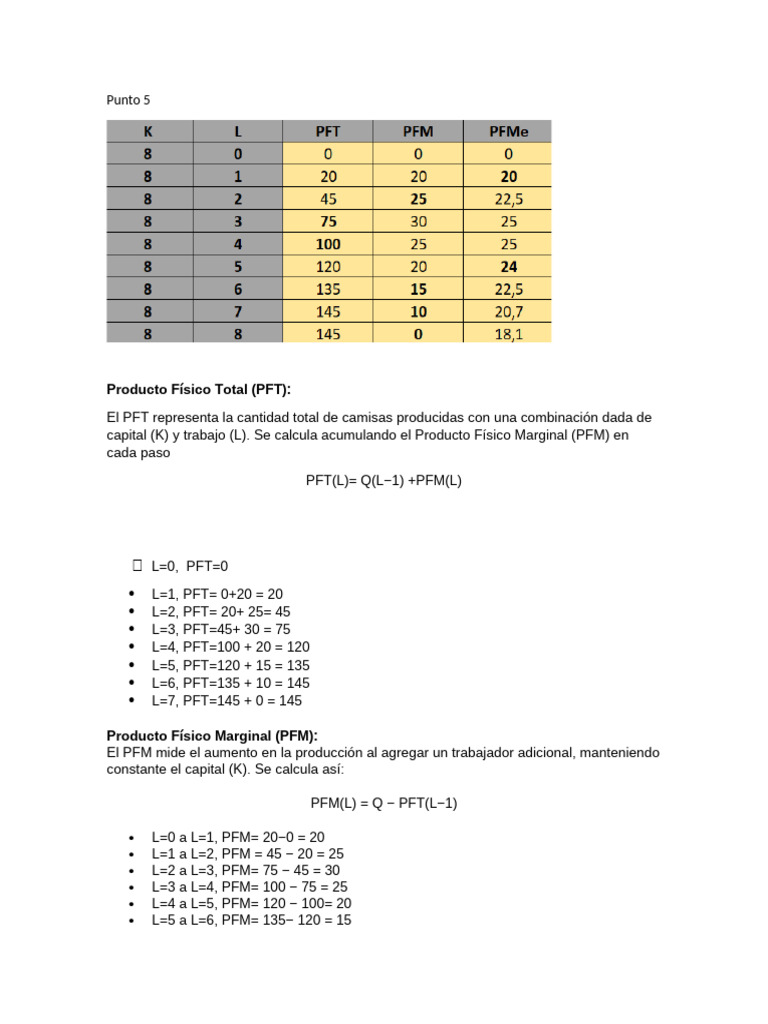 Cálculo de PFT, PFM y PFMe en Producción | PDF