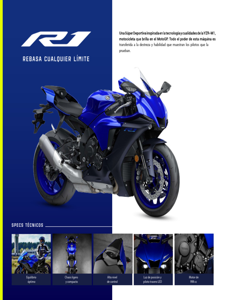 Especificaciones Técnicas de Motocicleta | PDF