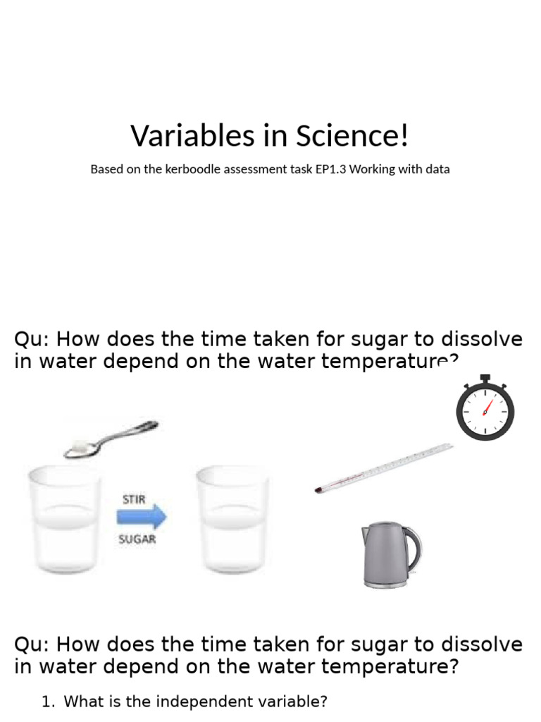 Variables-in-science | PDF | Chart | Seed