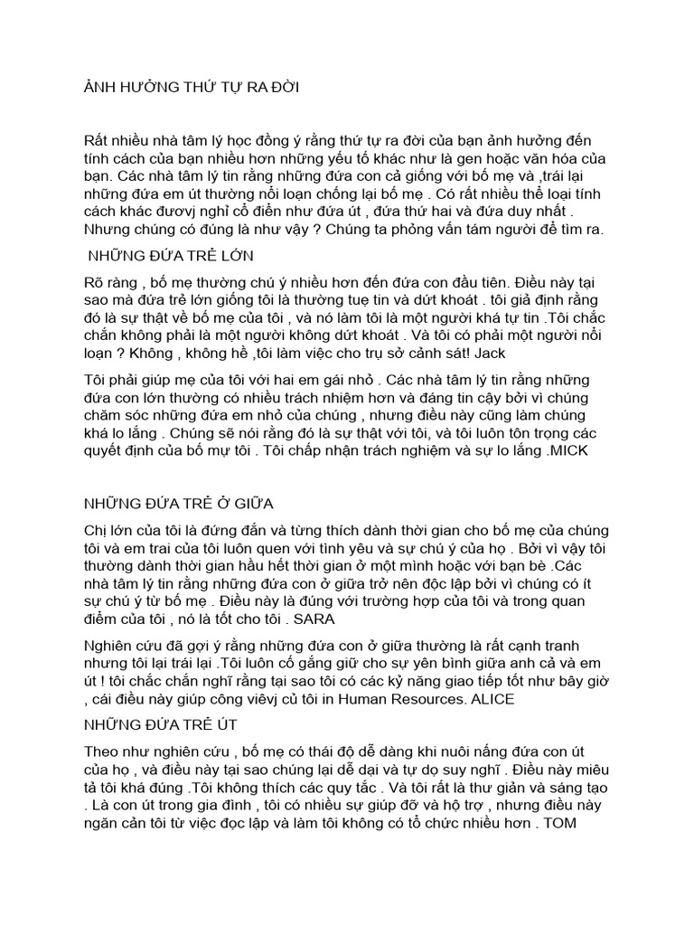 NH Hư NG TH T Ra Đ I | PDF