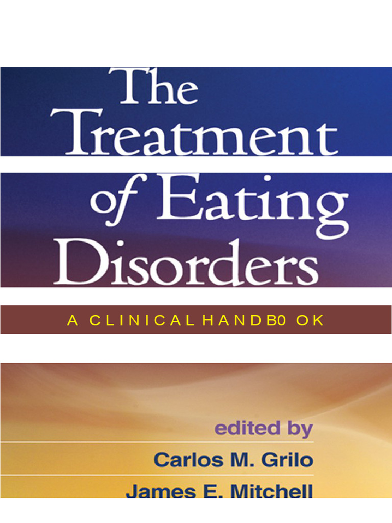 The Treatment of Eating Disorders - A Clinical Handbook - TR - Tüm | PDF